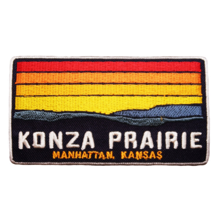 Konza Prairie Sunset, patch