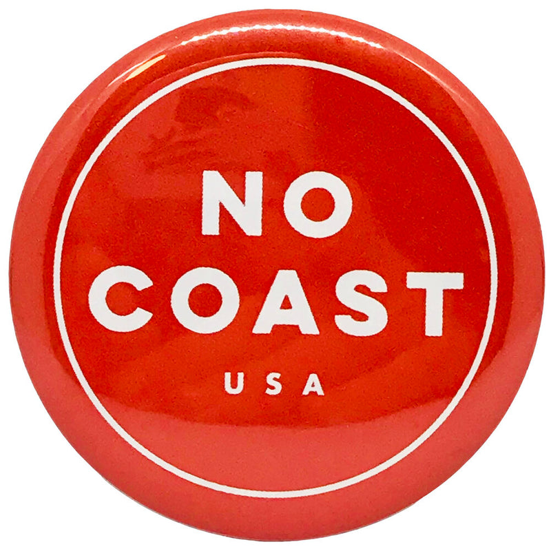 No Coast Red Magnet