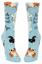 People I Want To Meet: Dogs Women's Socks