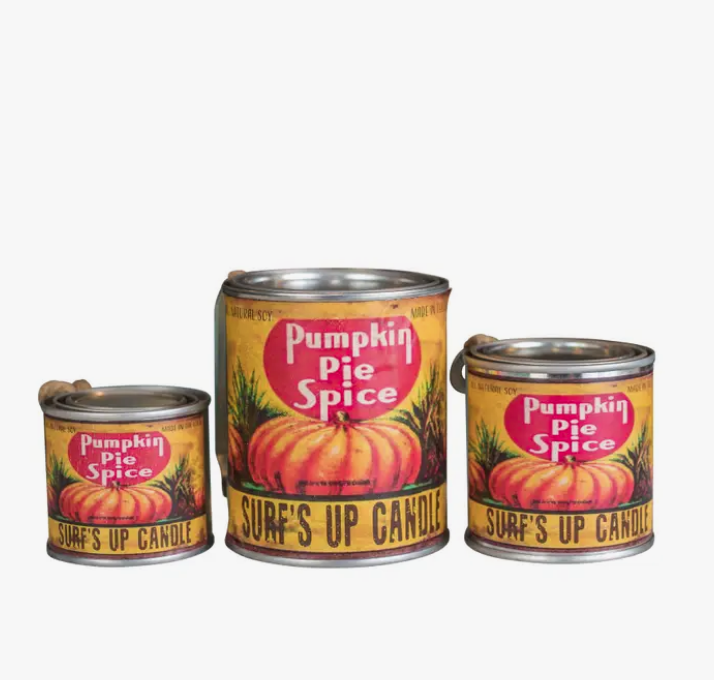 Pumpkin Spice Paint Can Candle