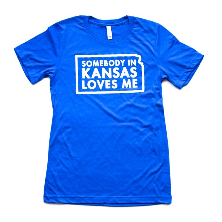 Somebody In Kansas Loves Me T-Shirt